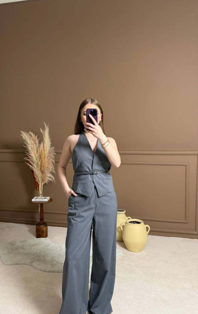 Yelek-Pantolon Takım